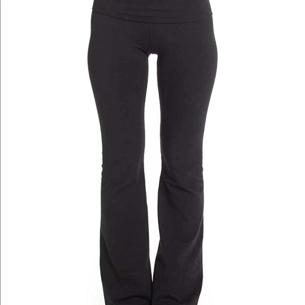 Hard Tail womens rolldown bootleg flare pants